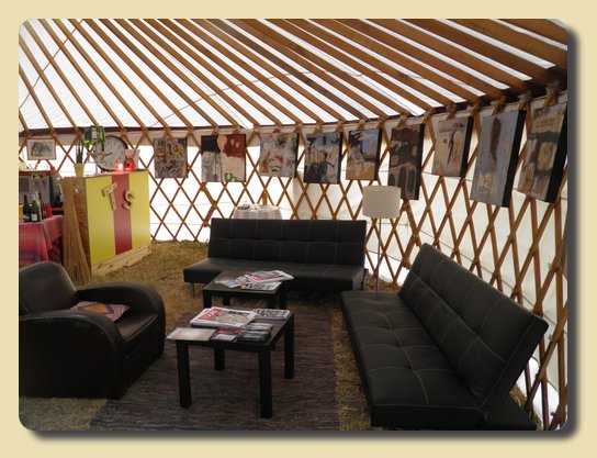 Espace détente Yourte espace détente