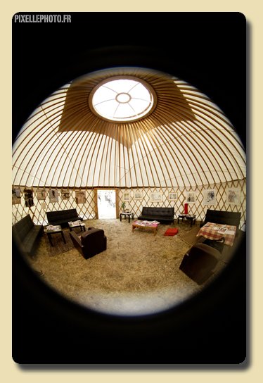 Yourte à louer, festival Terre du Son Yourte à louer, festival Terre du Son